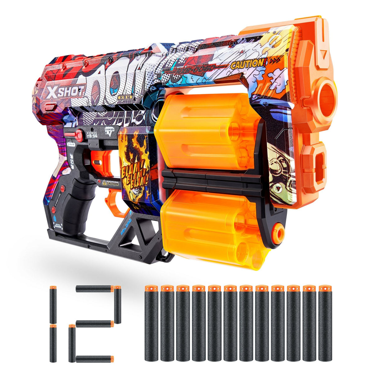 Lanzador Zuru X-Shot - Dread Boom, Dart Blaster 36517a