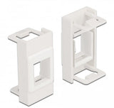 Easy 45 Modul Keystone Halterung 22,5 X 45 Mm, Weiss