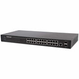 EAN 0766623560917 - Intellinet 560917 switch Gestionado Gigabit Ethernet (10/100/1000) 1U Negro imagen 1