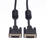 EAN 7611990118052 - ROLINE 11.04.5556 cable DVI 7,5 m DVI-D Negro imagen 3