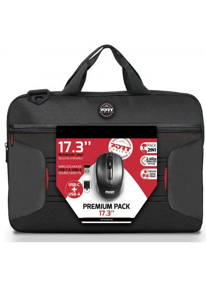 EAN 3567045018744 - Port Designs PREMIUM PACK 43,9 cm (17.3") Funda Negro imagen 1
