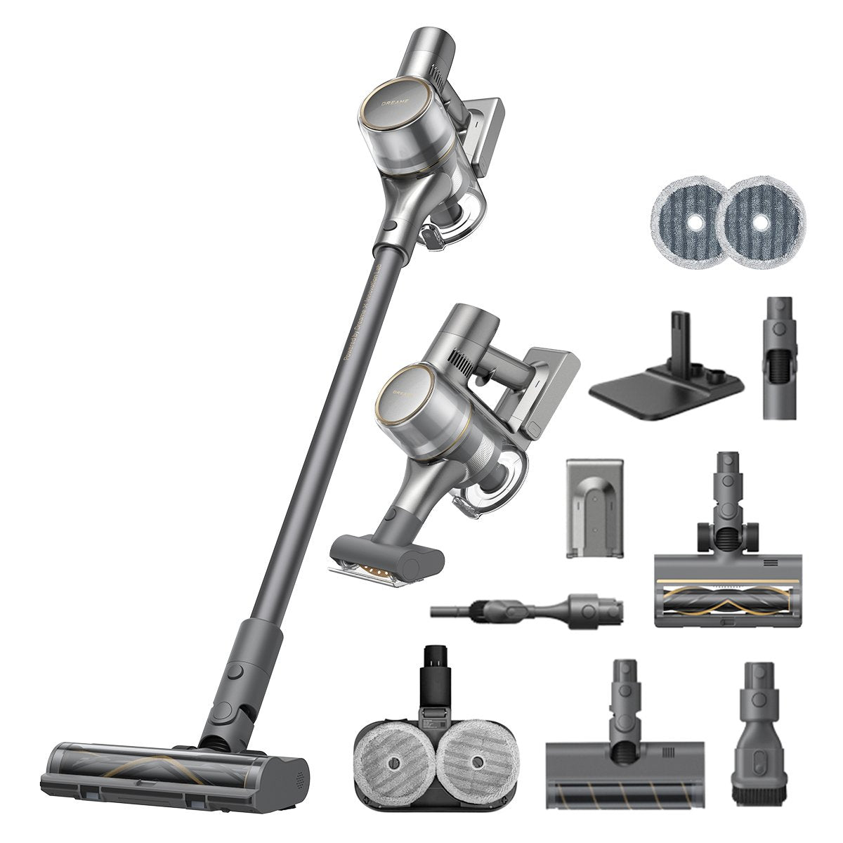 Vacuum Cleaner Dreame R20 Aqua Upright/Wet/Dry/Cordless/Bagless 570 Watts Capacity 0.6 L Weight 1.76 Kg Vtv21a