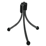 Hama Flexi Tripode Mini Para Camara Con Rosca 1/4" - Plegable - Altura Ajustable Hasta 10cm - Peso Max 200g - Plastico