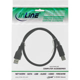 EAN 4043718130061 - InLine 35305 cable USB 0,5 m USB A USB B 5 Gbit/s Negro imagen 2