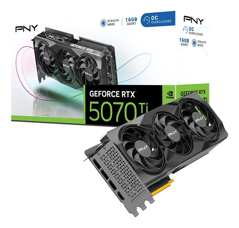EAN 0751492794594 - PNY GeForce RTX 5070 Ti OC NVIDIA 16 GB GDDR7 imagen 12