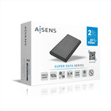 EAN 8436574704457 - AISENS ASE-2525B caja para disco duro externo Caja externa para unidad de estado sólido (SSD) Negro 2.5" imagen 4