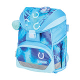 EAN 4008110396453 - Herlitz UltraLight XL Plus Lucky Horse juego de mochila escolar Chica Poliéster Azul, Azul claro imagen 4