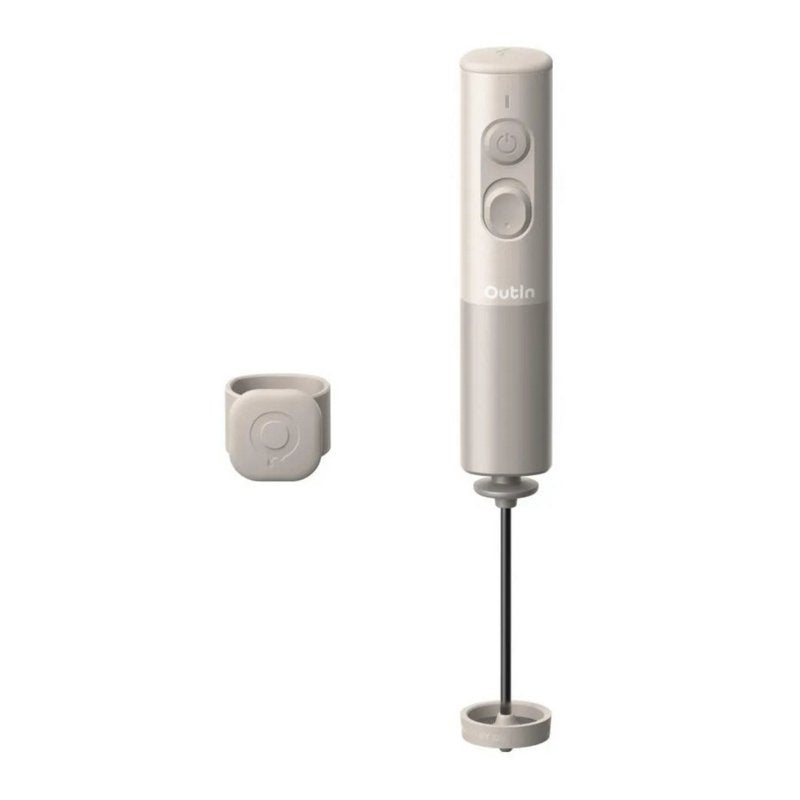 Outin Lattogo - Starburst Silver - Handheld Milk Frother