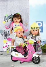 Zapf Creation Baby Born® City Deluxe Scooter Combo, Accesorios Para Muñecas 830215
