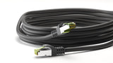 Goobay Ghmt-Zertifiziertes Cat 8.1 3m Cable De Red, S/Ftp (Pimf), Negro