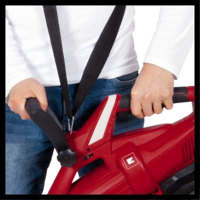 Soplador  Aspirador De Hojas Inalámbrico Einhell Ge-Cl 36 Li E-Solo, 36volt (2x18v) (Rojo/Negro, Sin Batería Ni Cargador)