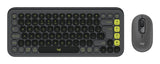 Kit  Ratón  Teclado  Españo Logitech 920-013118 Incluido Universal Bluetooth Qwertyl Grafito, Verde