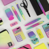 Milan Calculadora 8 Digitos Pocket Sunset Blíster Lila/Rosa