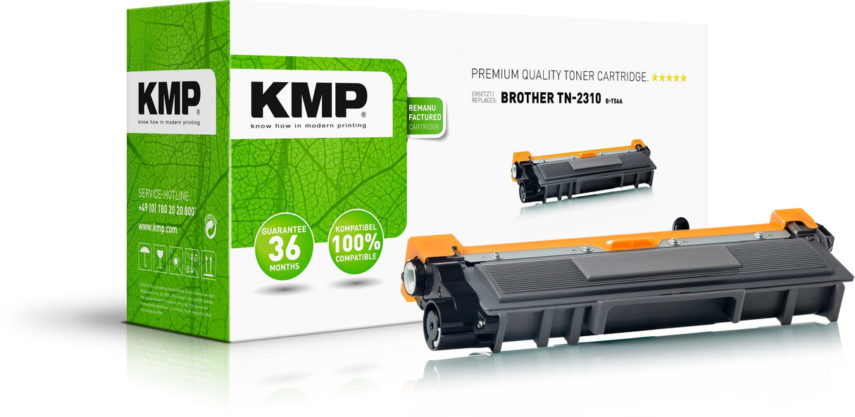 Toner Kmp Brother Tn-2310 Negro 1200 S. B-T56a Remanufactured