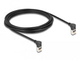 Delock Cable De Red Rj45 Cat.6a S/Ftp Slim 90° Oben / Oben Angular 3 M