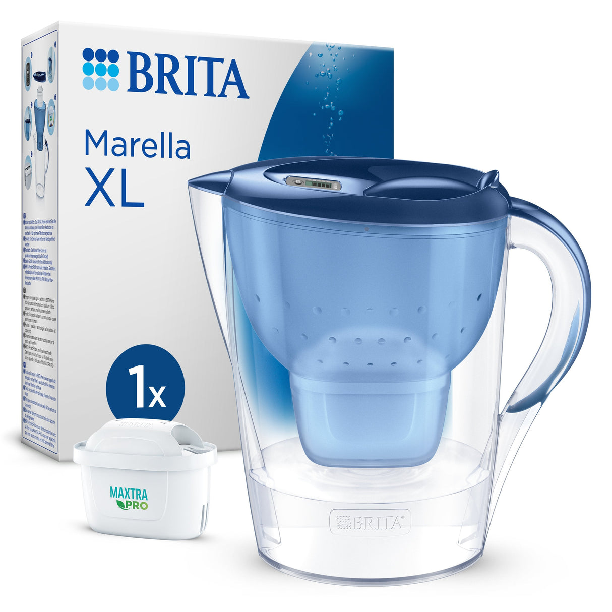 Brita Marella Xl Filtro Potabilizador Portátil 3,5 L Azul