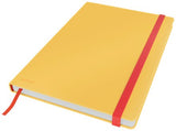 Leitz Cuaderno De Notas Cosy Touch 80h Cuadriculado T/Dura Cierre C/Goma Din B5 Amarillo
