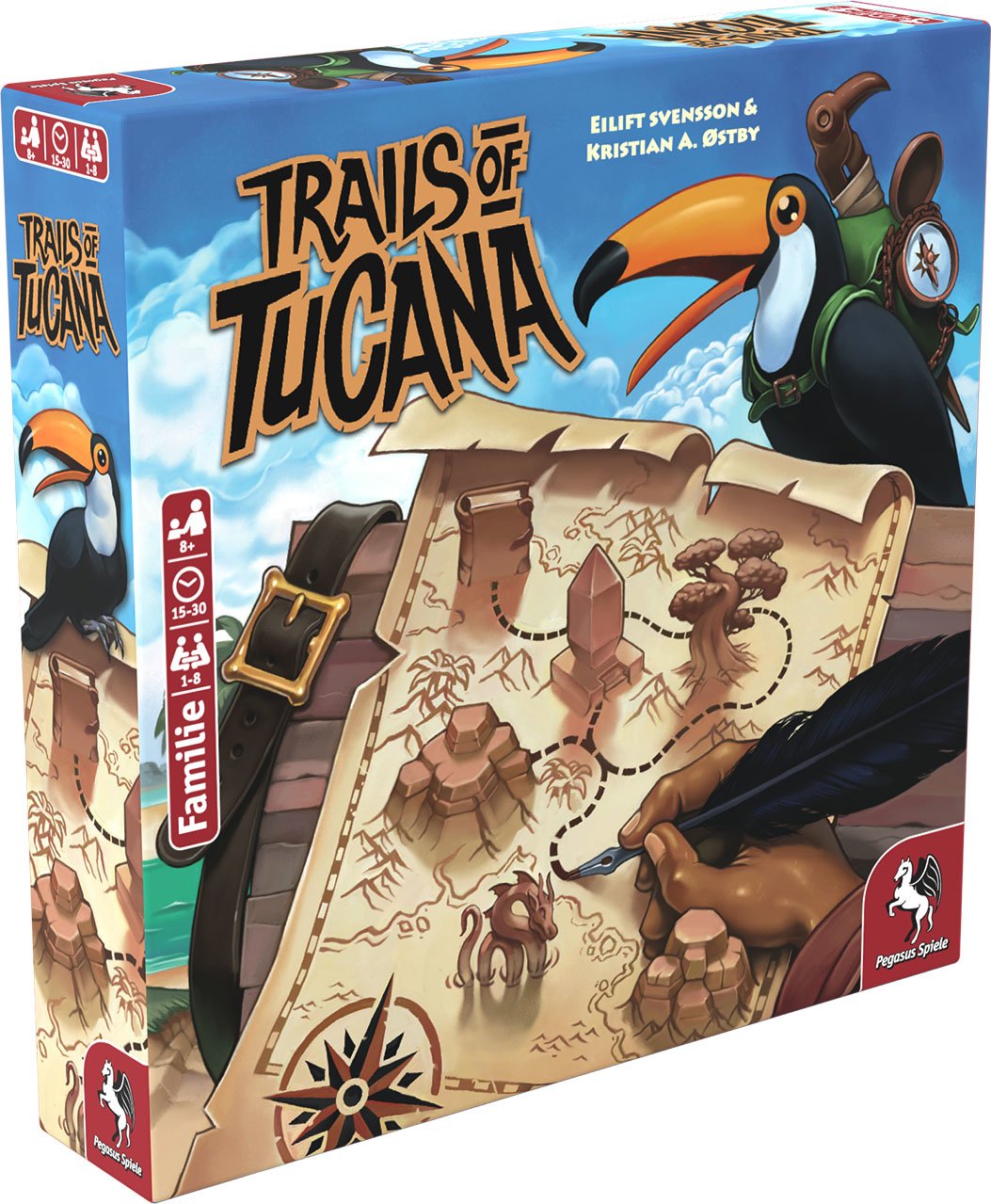 Pegasus Trails Of Tucana, Juego De Cartas 53150g