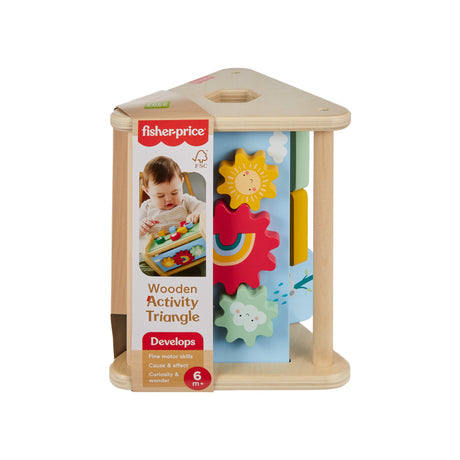 EAN 0194735246069 - Fisher-Price Wooden Activity Triangle imagen 6