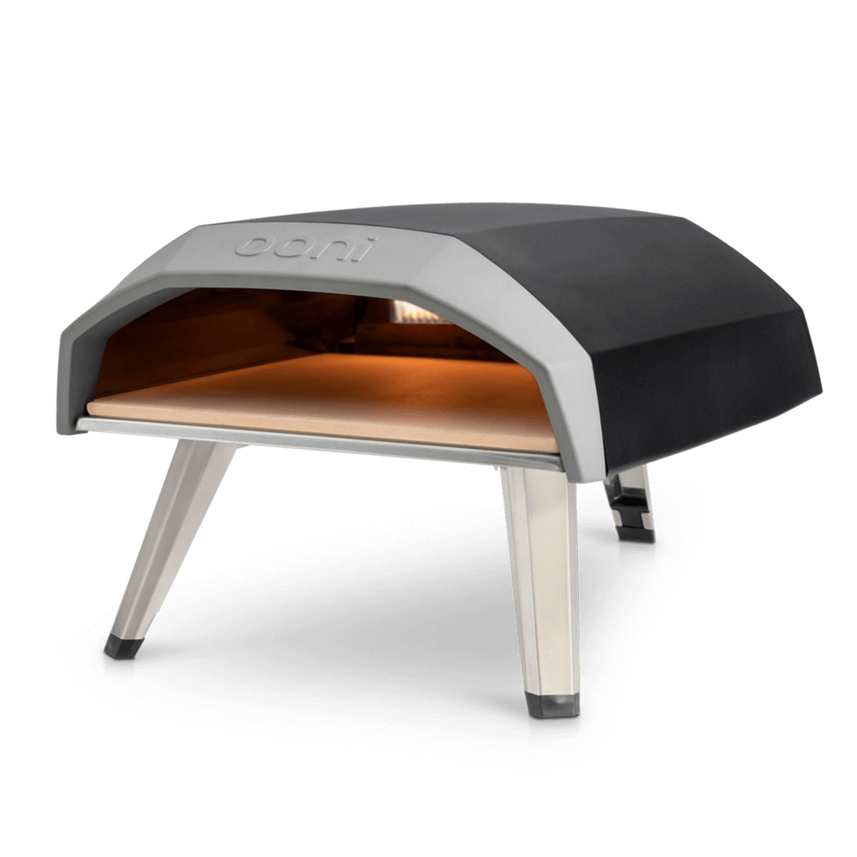 Ooni Koda 12 Fabricante De Pizza Y Hornos 1 Pizza(S) Negro, Acero Inoxidable