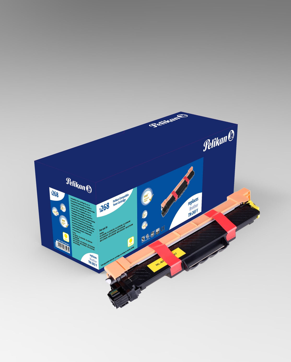 Pelikan Tóner Compatible Para Brother Tn-243y Amarillo