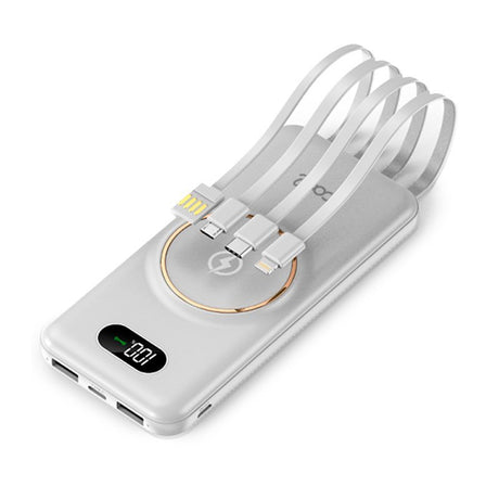 EAN 8434847060750 - COOL Accesorios 8434847060750 batería externa Polímero de litio 10000 mAh Cargador inalámbrico Plata imagen 1