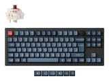Keychron V3 Max, Teclado Para Juegos Negro/Azul-Gris, Diseño De, Gateron Jupiter Brown, Hot-Swap, Rgb V3m-D3-De