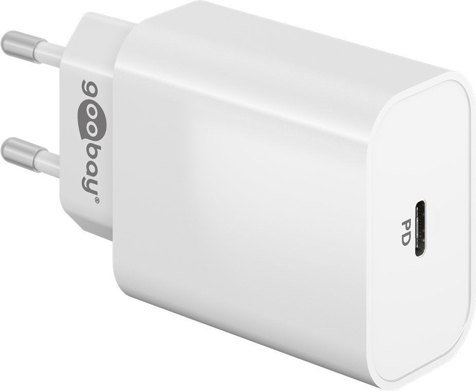 Cargador Goobay 61754  De Dispositivo Móvil Blanco Interior