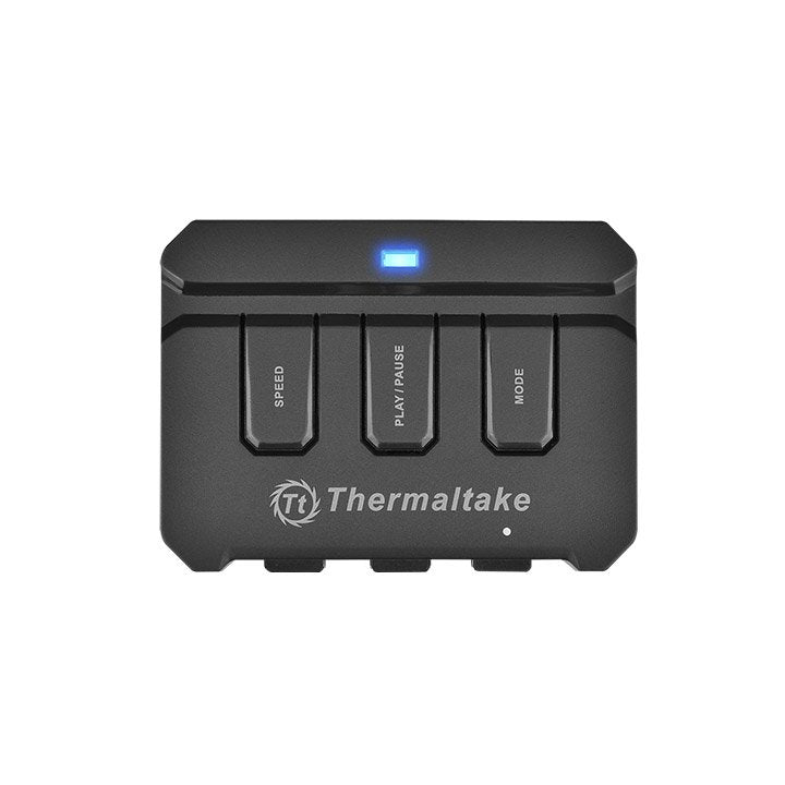 Thermaltake Fan 120mm Ring 12 Led Rgb 3er Set Cl-F042-Pl12sw-B