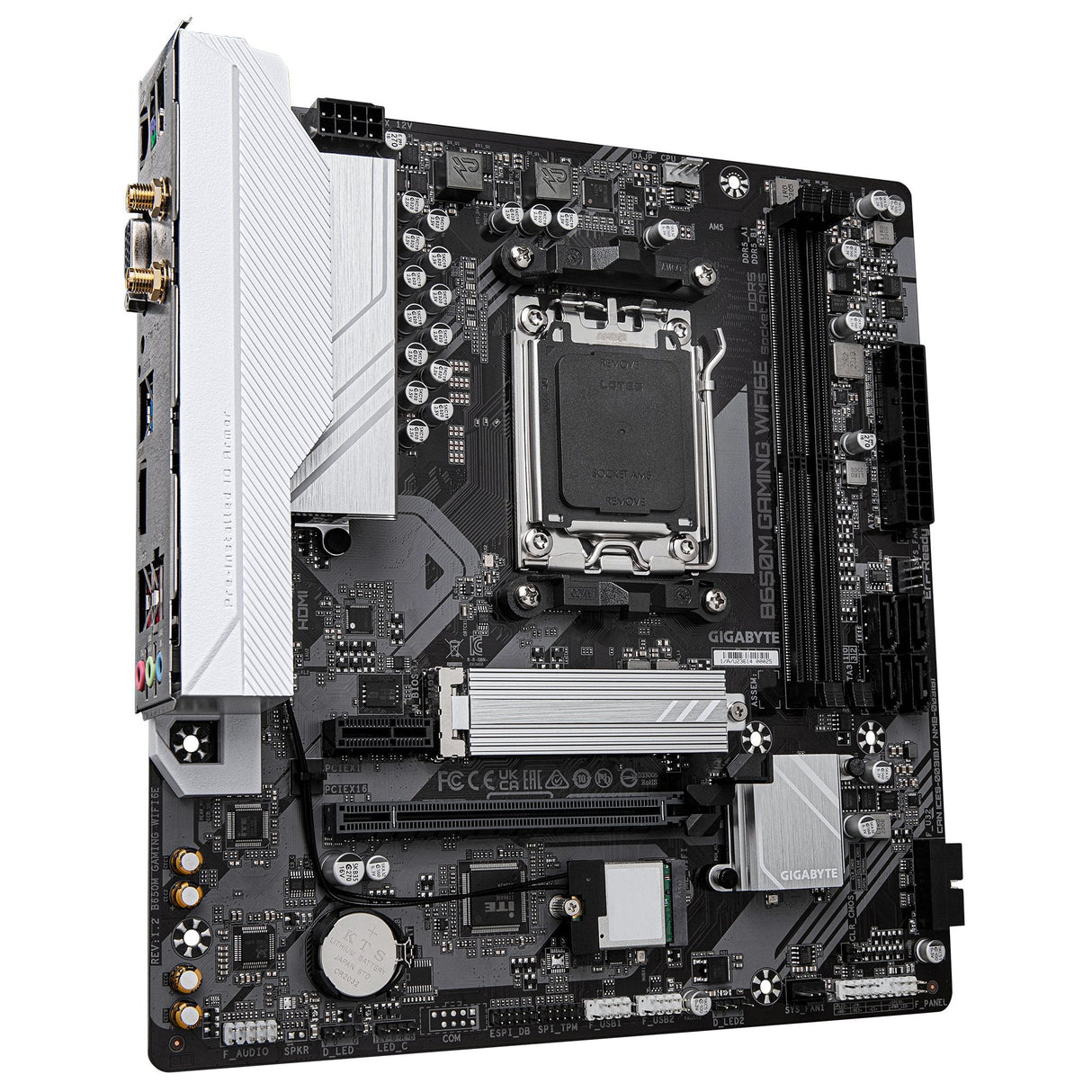 Placa Base Gigabyte B650m Gaming Wifi6e Am5 2xddr5 1xm.2 4xsata
