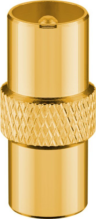 Goobay Cable De Antena (Tipo 135db), Coaxial 90 ° 10 Metros Negro 70475