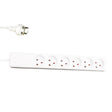 EAN 5714590000535 - Garbot 24155124-3EE base múltiple 3 m 6 salidas AC Interior Blanco imagen 1