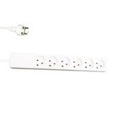 EAN 5714590000535 - Garbot 24155124-3EE base múltiple 3 m 6 salidas AC Interior Blanco imagen 1