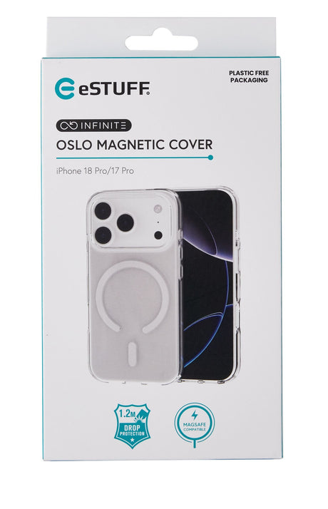 EAN 5715328302983 - eSTUFF INFINITE (GRS) OSLO iPhone 18 Pro/17 Pro Clear Magnetic Cover funda para teléfono móvil Transparen imagen 9