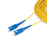 Startech.Com 100meter Lwl Cable De Red Sc Sc Upc Singlemode Os2 Simplex 9 125um 40g 100g Lszh Glasfasercable