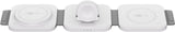 Cargador Inalámbrico Plegable 3 En 1, 15 W Blanco Goobay