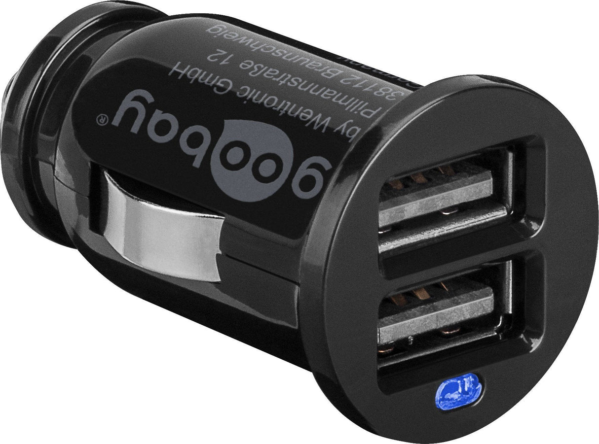 Goobay 44177 Cargador De Dispositivo Móvil Negro Auto