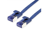 Value Cable De Red Cat.6a (Class Ea) Ftp, Extra-Flach, Blau, 5 M