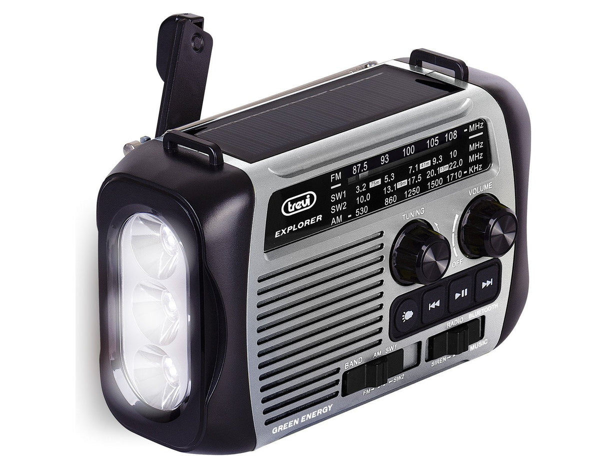 EAN 8011000040714 - Trevi RA 7F30 BT Portátil Analógica Negro, Gris imagen 1