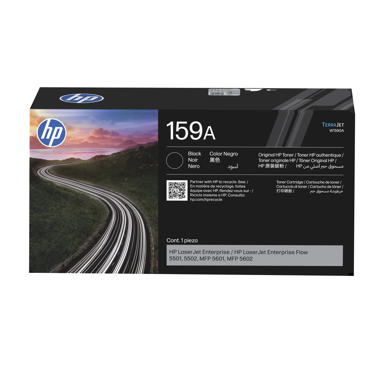 Hp Toner Negro 159a  Para Laserjet Enterprise Flow 5501, Mfp 5601  5000p