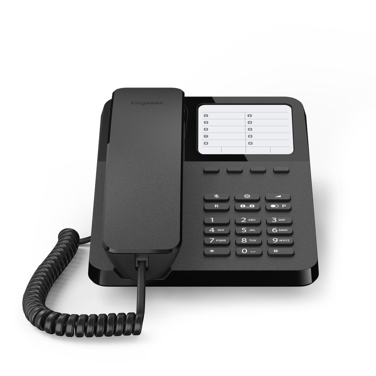 Gigaset Desk 400 Teléfono Analógico Negro