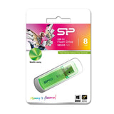 Pendrive Silicon Power Helios 101 8 Gb, Usb 2.0, Verde