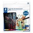 EAN 4007817052273 - Staedtler 149C C24 lápiz de color Negro, Azul, Burdeos, Marrón, Cian, Verde, Gris, Magenta, Naranja, Melo imagen 1