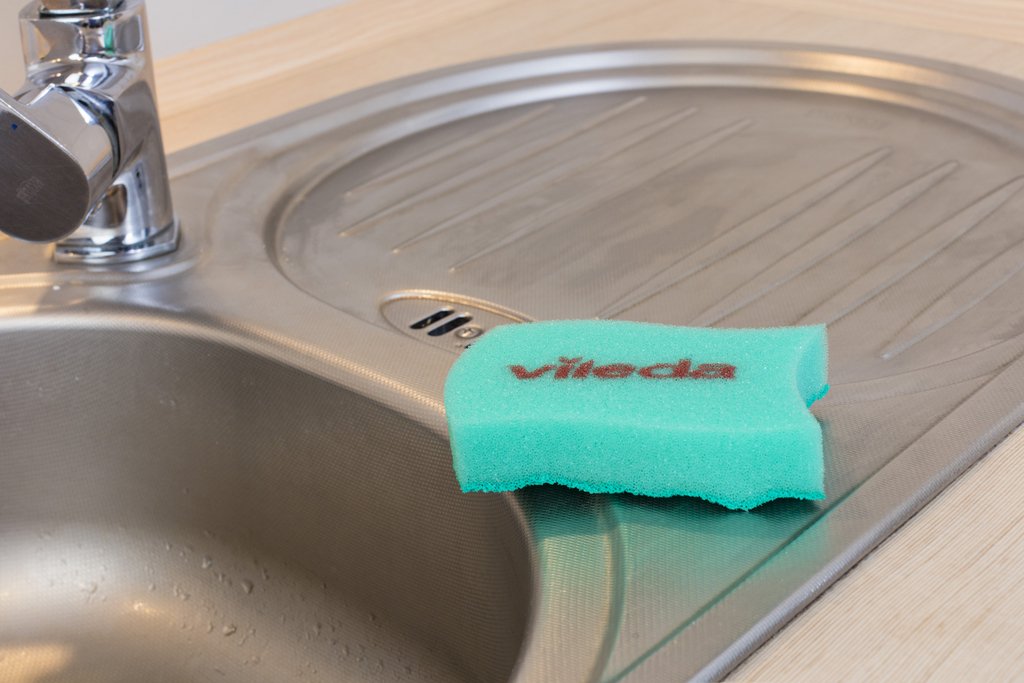 Vileda Pur Active 116509 Esponja Rectangular Verde 2 Pieza(S)