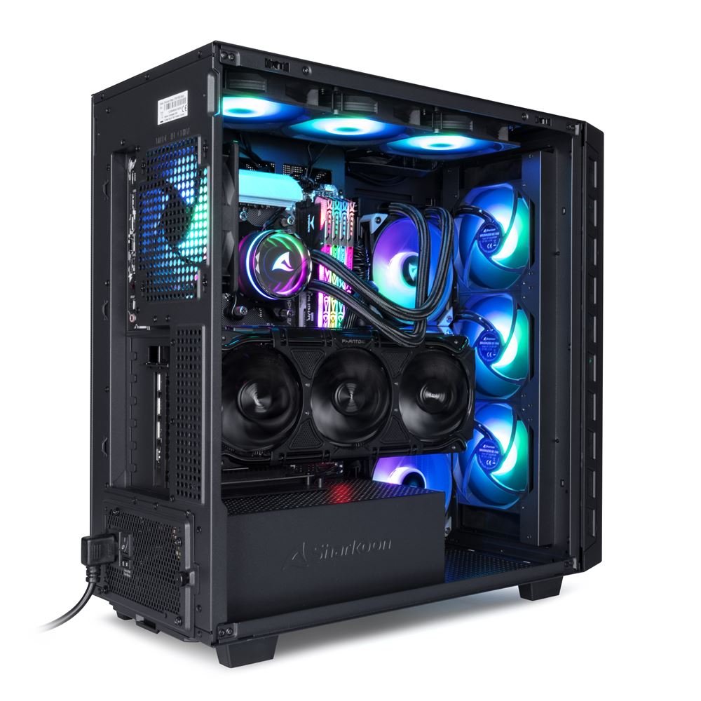 EAN 4044951041145 - Sharkoon REBEL C80M RGB Midi Tower Negro imagen 13