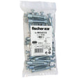 EAN 4006209480434 - Fischer 48043 tornillo de anclaje y taco 20 pieza(s) Juego de enchufes de pared y tornillos 52 mm imagen 1