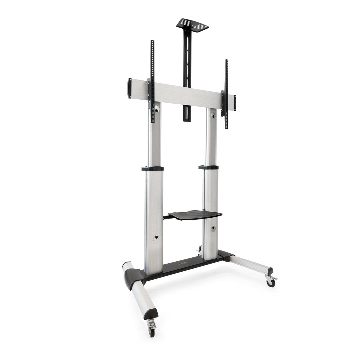 Tooq Soporte Suelo Ruedas Aluminio 60-100 - Plata