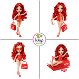 Muñeca  Mga Entertainment Rainbow High Swim & Style - Ruby Rojo, 507277-Euc