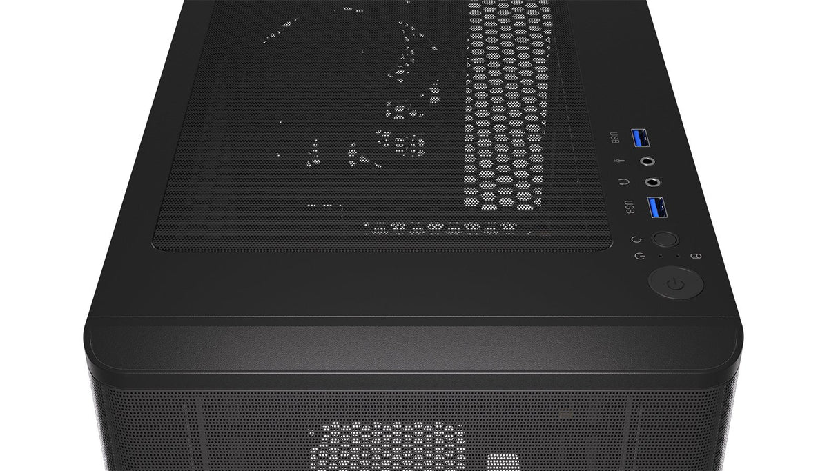 Endorfy Ventum 200 Sólido, Caja De Torre Negro