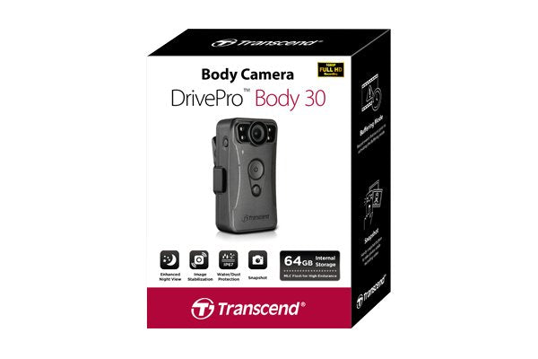 Body Camera Drive Pro Body 30/128gb Ts128gdpb30a Transcend